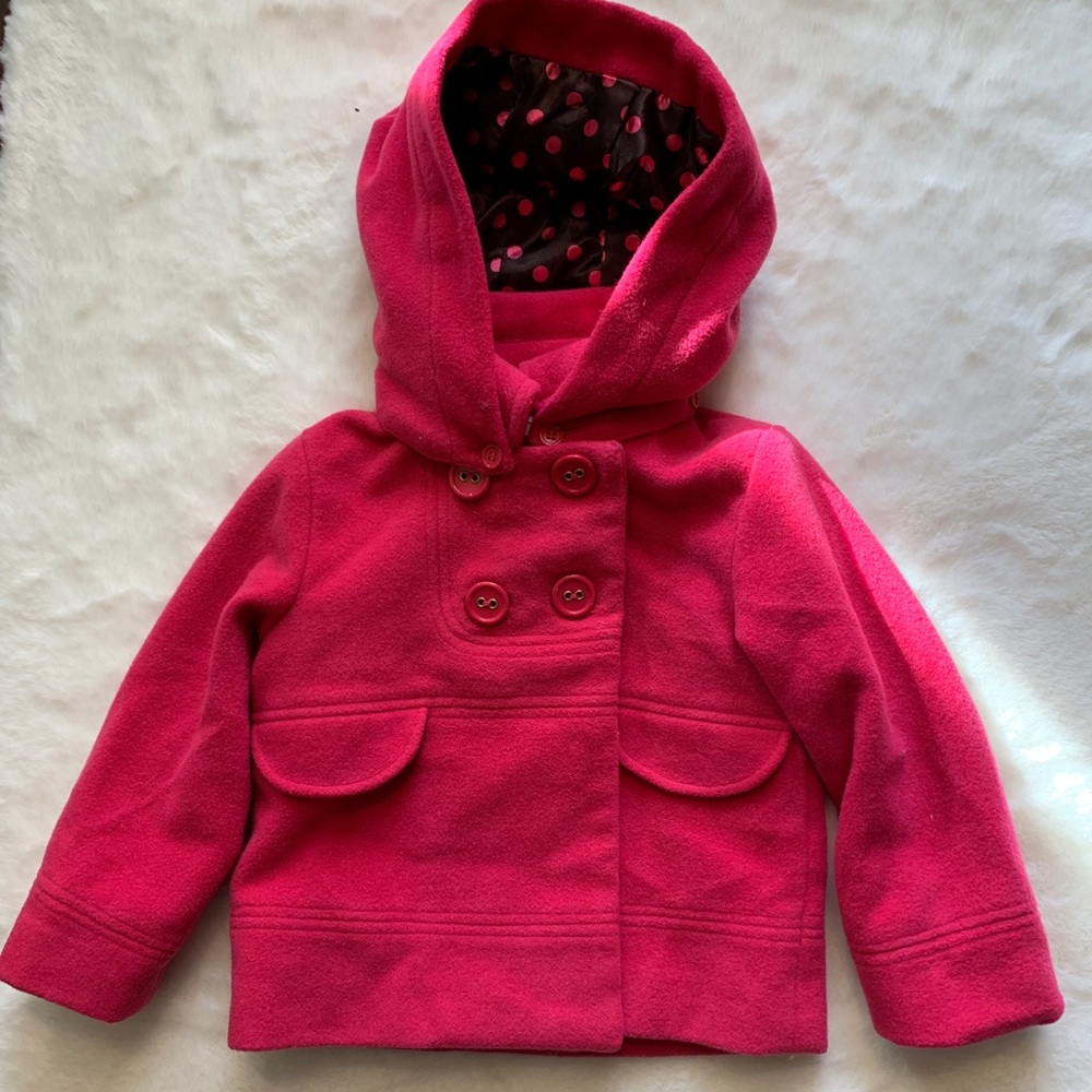 Pink Joe Fresh Pea coat